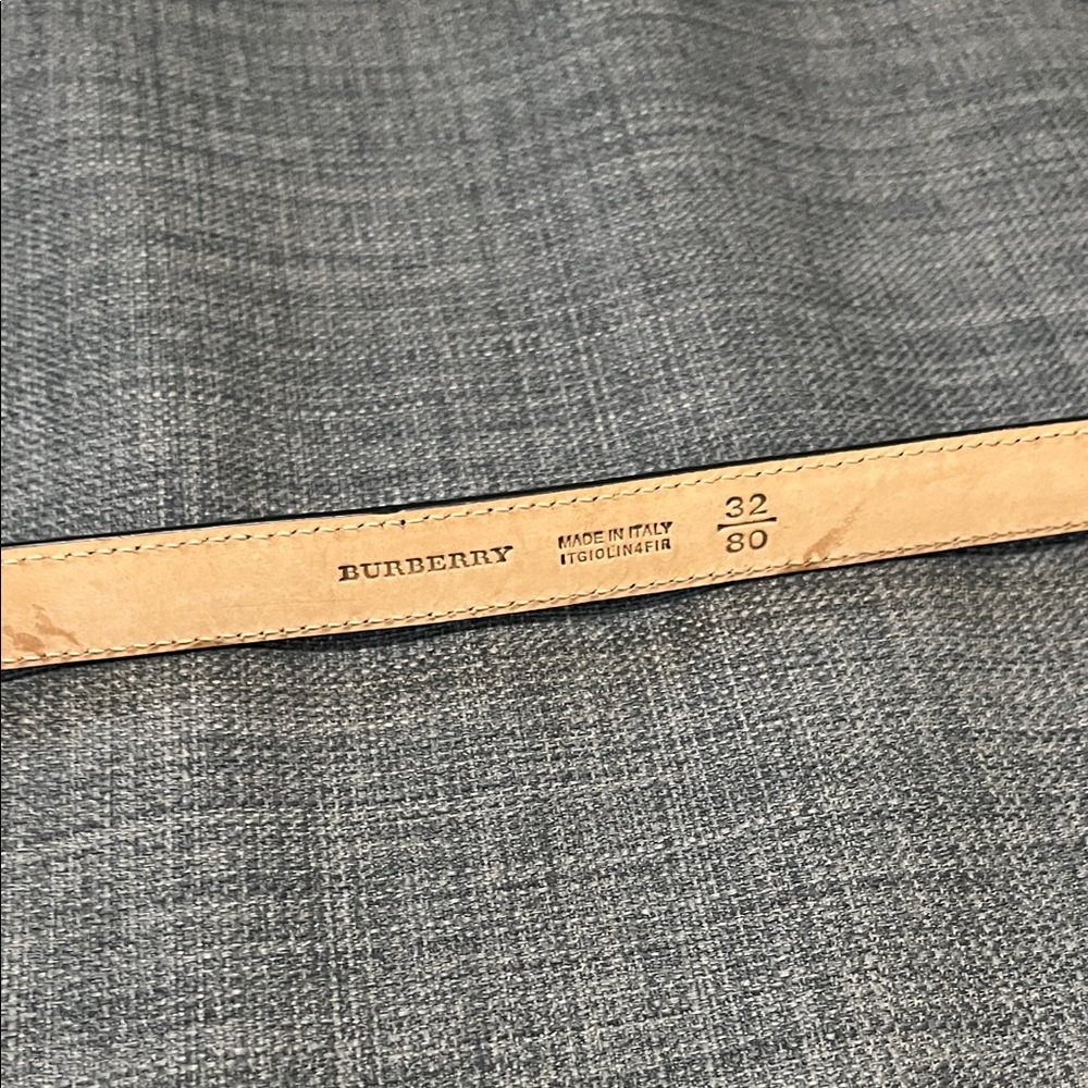 Burberry Pembrook snakeskin belt red claret - Picture 10 of 10